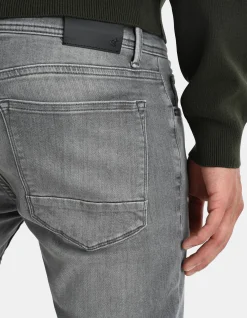 Shoeby Skinny Fit Jeans Grijs L34<Heren Jeans