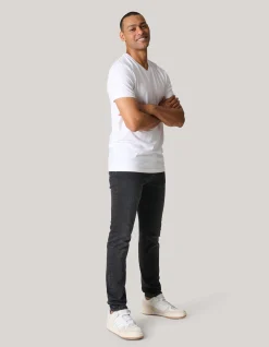 Shoeby Skinny Fit Jeans Zwart Washed L32<Heren Jeans