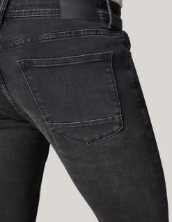 Shoeby Skinny Fit Jeans Zwart Washed L32<Heren Jeans
