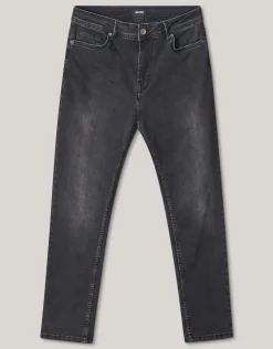 Shoeby Skinny Fit Jeans Zwart Washed L32<Heren Jeans