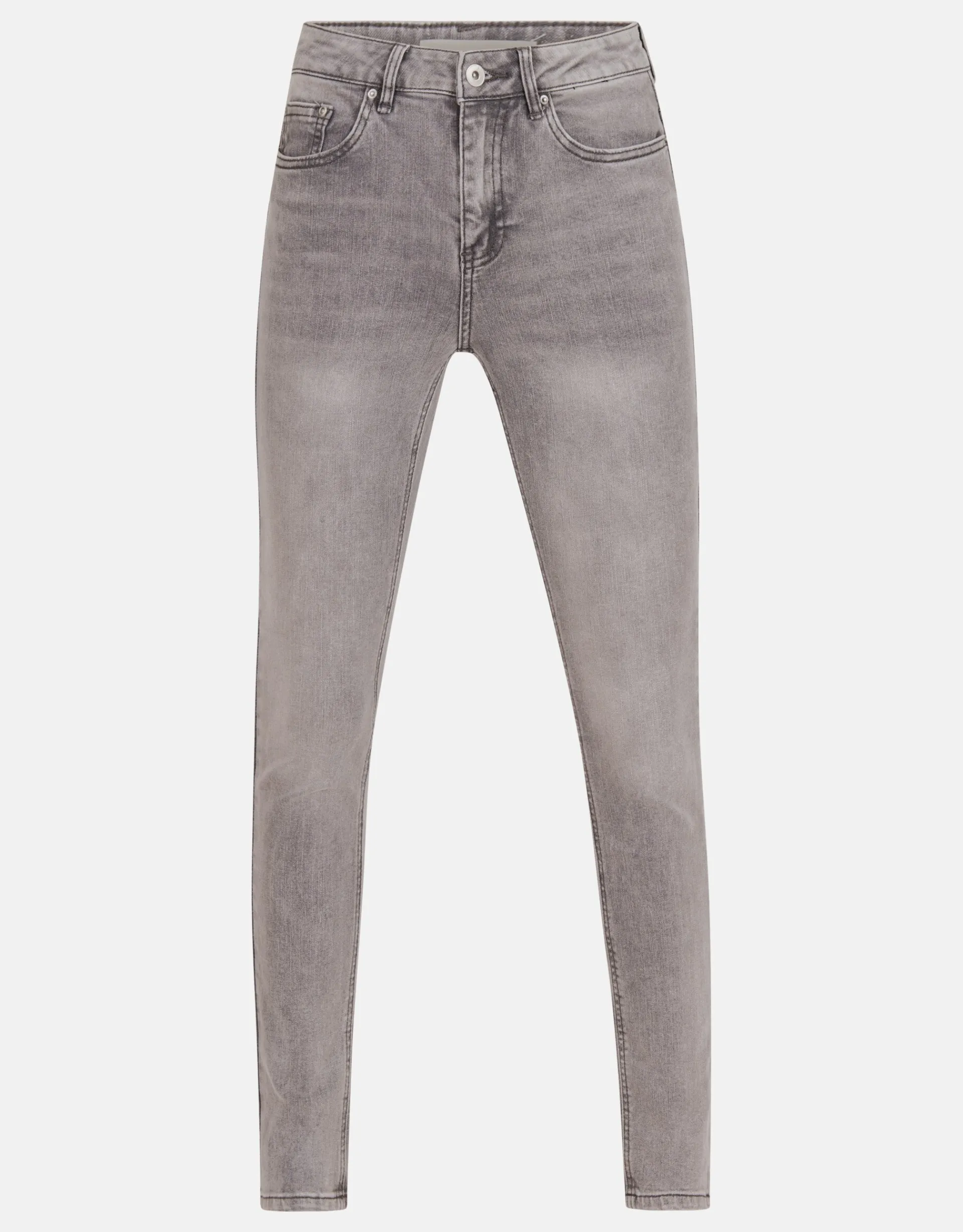 Shoeby Skinny Jeans Grijs L30<DAMES Jeans
