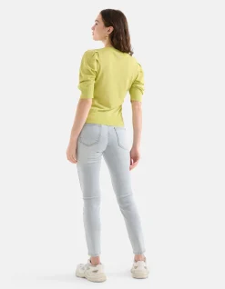 Shoeby Skinny Jeans Lichtgrijs L28<DAMES Jeans