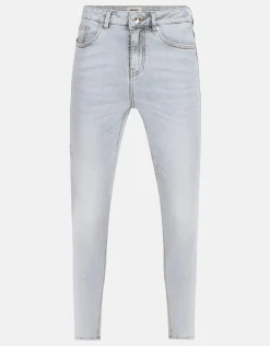 Shoeby Skinny Jeans Lichtgrijs L28<DAMES Jeans