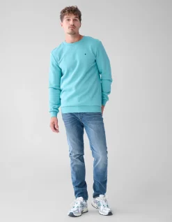 Shoeby Slim Fit Jeans Blauw/Grijs L32<Heren Jeans