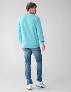 Shoeby Slim Fit Jeans Blauw/Grijs L32<Heren Jeans