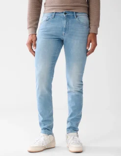 Shoeby Slim Fit Jeans Lichtblauw L32<Heren Jeans