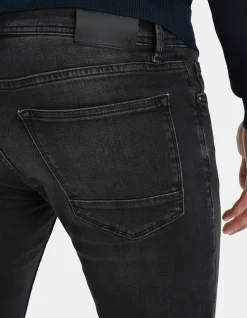 Shoeby Slim Fit Jeans Zwart L32<Heren Jeans