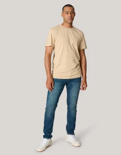 Shoeby Slim Fit Jog Jeans Donkerblauw L36<Heren Jeans