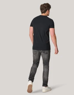Shoeby Slim Fit Jog Jeans Grijs L32<Heren Jeans