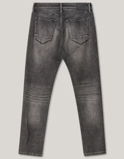 Shoeby Slim Fit Jog Jeans Grijs L32<Heren Jeans