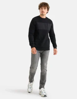 Shoeby Slim Fit Jog Jeans Grijs L30<Heren Jeans