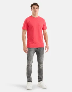 Shoeby Slim Fit Jog Jeans Lichtgrijs L32<Heren Jeans