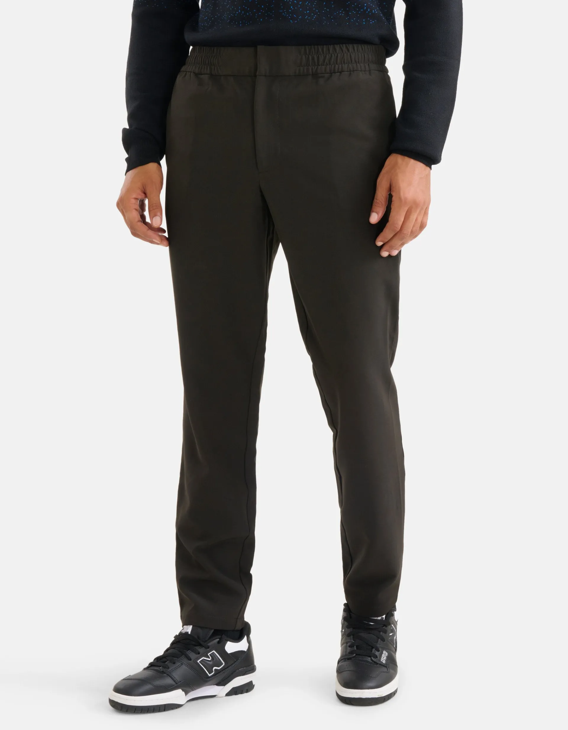 Shoeby Smart Broek Zwart<Heren Broeken