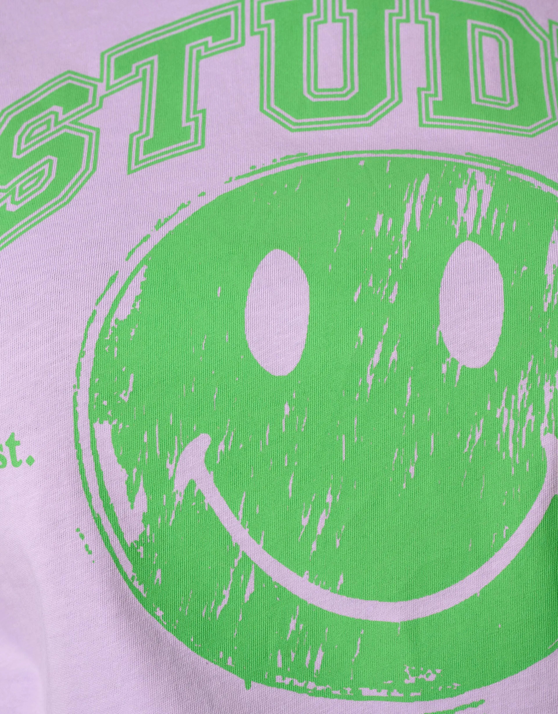 Shoeby Smiley Artwork T-shirt Paars<DAMES T-Shirts