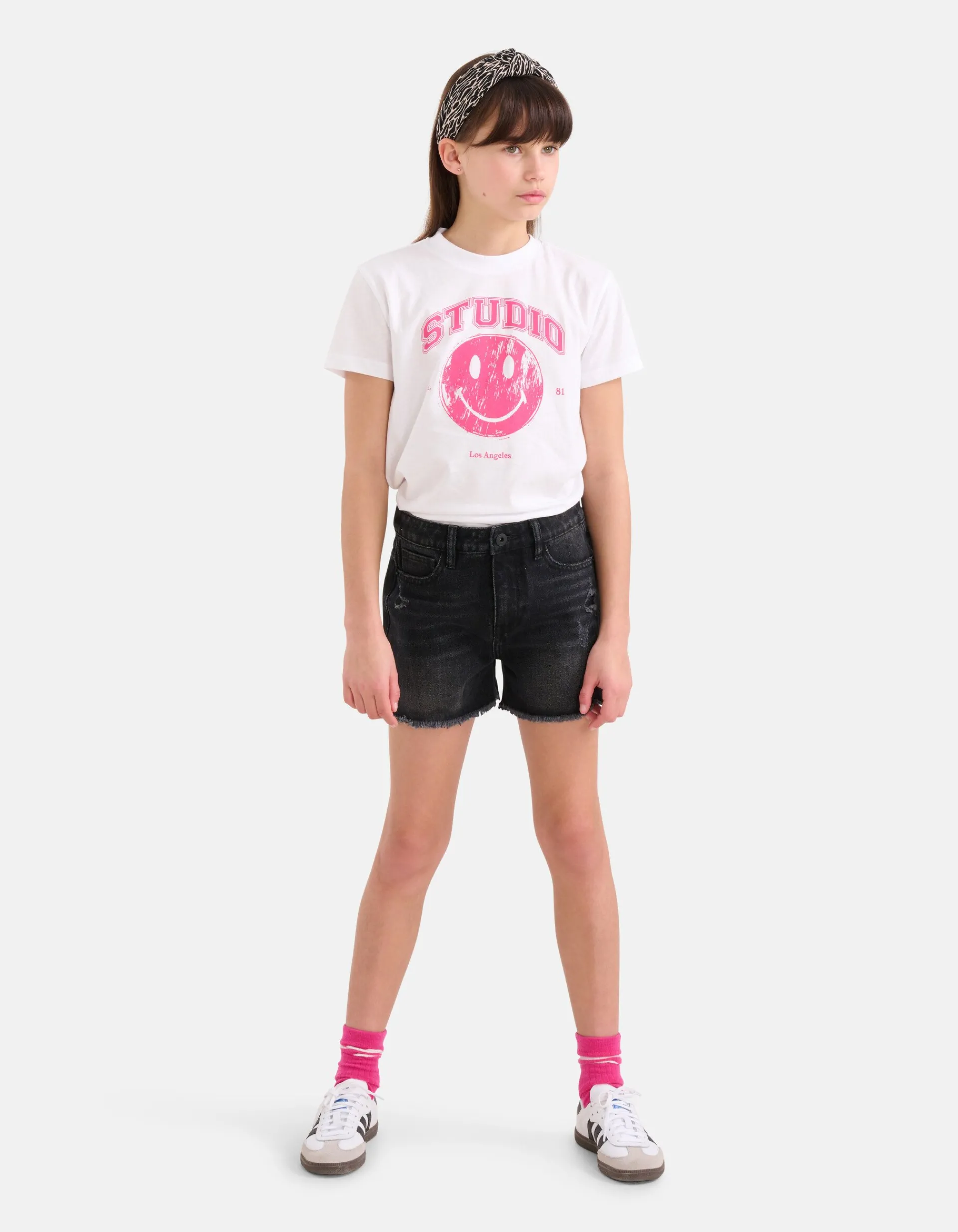 Shoeby Smiley Artwork T-shirt Wit< T-Shirts