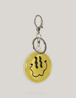 Shoeby Smiley Sleutelhanger Geel< Overige Accessoires