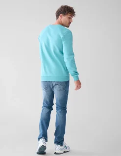 Shoeby Sparkle Sweater Lichtgroen<Heren Truien En Sweaters