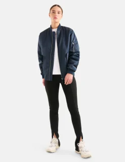Shoeby Split Legging Zwart<DAMES Broeken