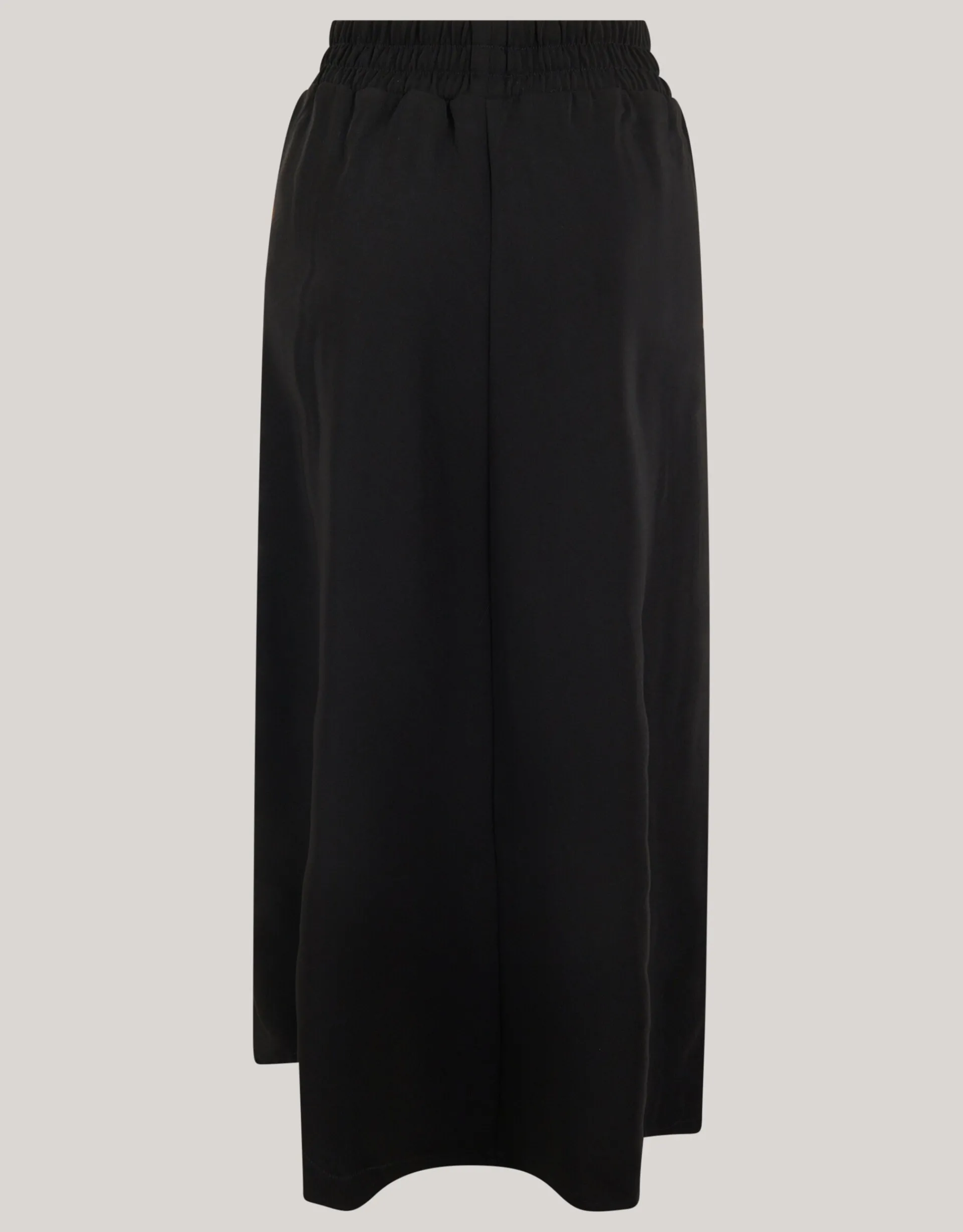 Shoeby Sporty Button Maxi Rok Zwart<DAMES Rokken
