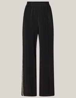 Shoeby Sporty Embellished Broek Zwart<DAMES Broeken