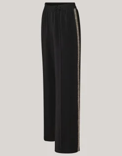 Shoeby Sporty Embellished Broek Zwart<DAMES Broeken