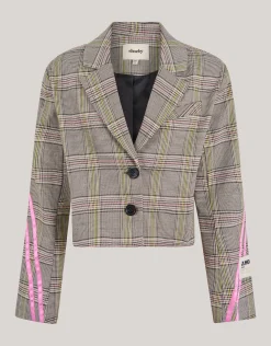Shoeby Sporty Ruiten Blazer Gebroken Wit< Blazers