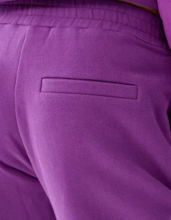Shoeby Sporty Stripe Broek Paars< Broeken
