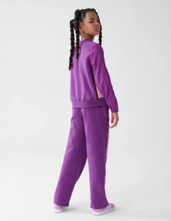 Shoeby Sporty Stripe Sweater Paars< Sweaters En Hoodies
