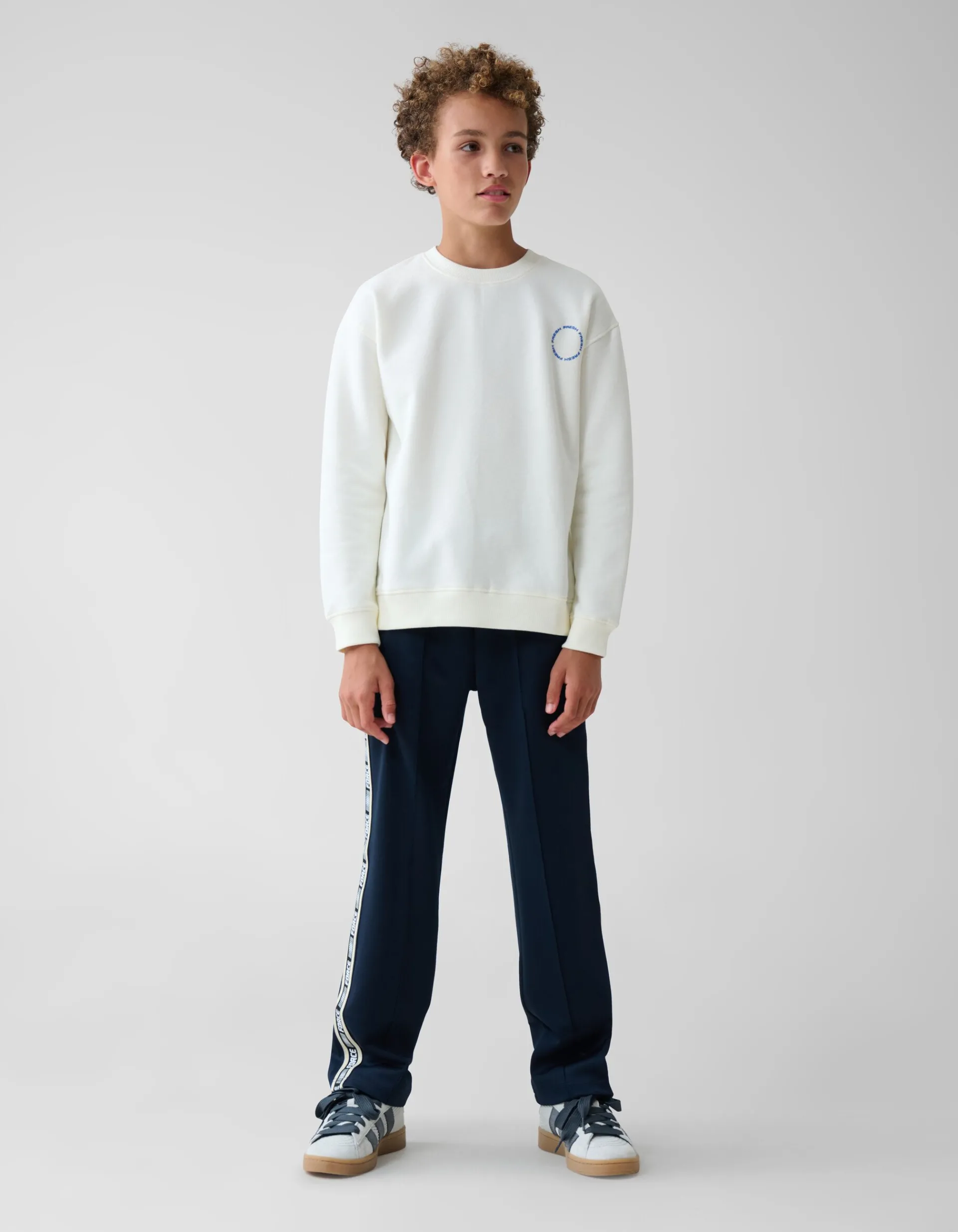 Shoeby Sporty Tape Broek Donkerblauw< Broeken