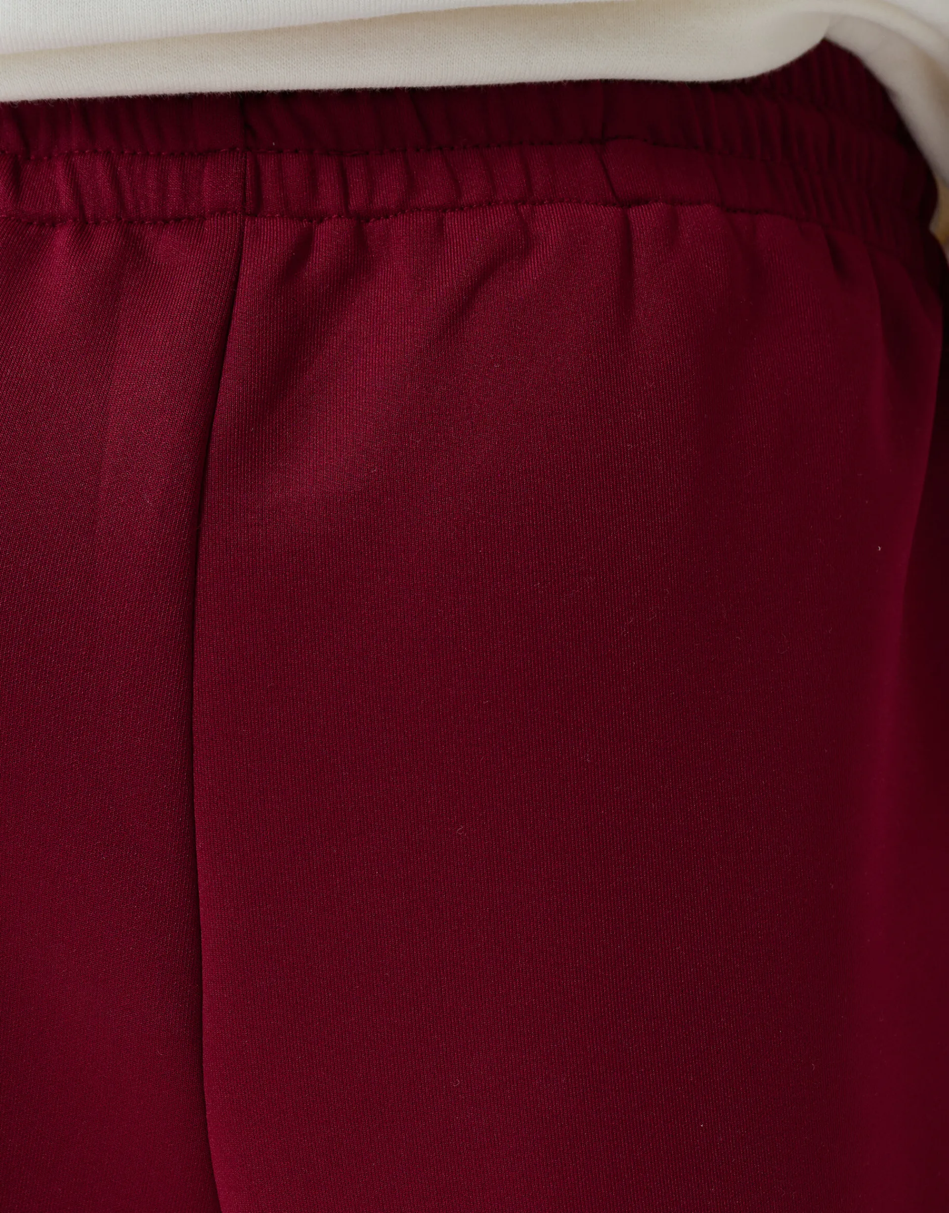 Shoeby Sporty Tape Broek Donkerrood< Broeken