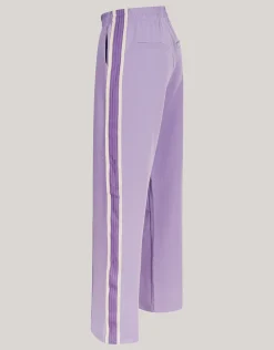 Shoeby Sporty Tape Broek Paars<DAMES Broeken