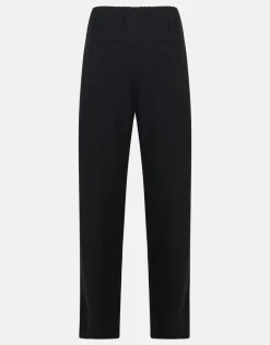 Shoeby Sporty Wide Leg Broek Zwart<DAMES Broeken