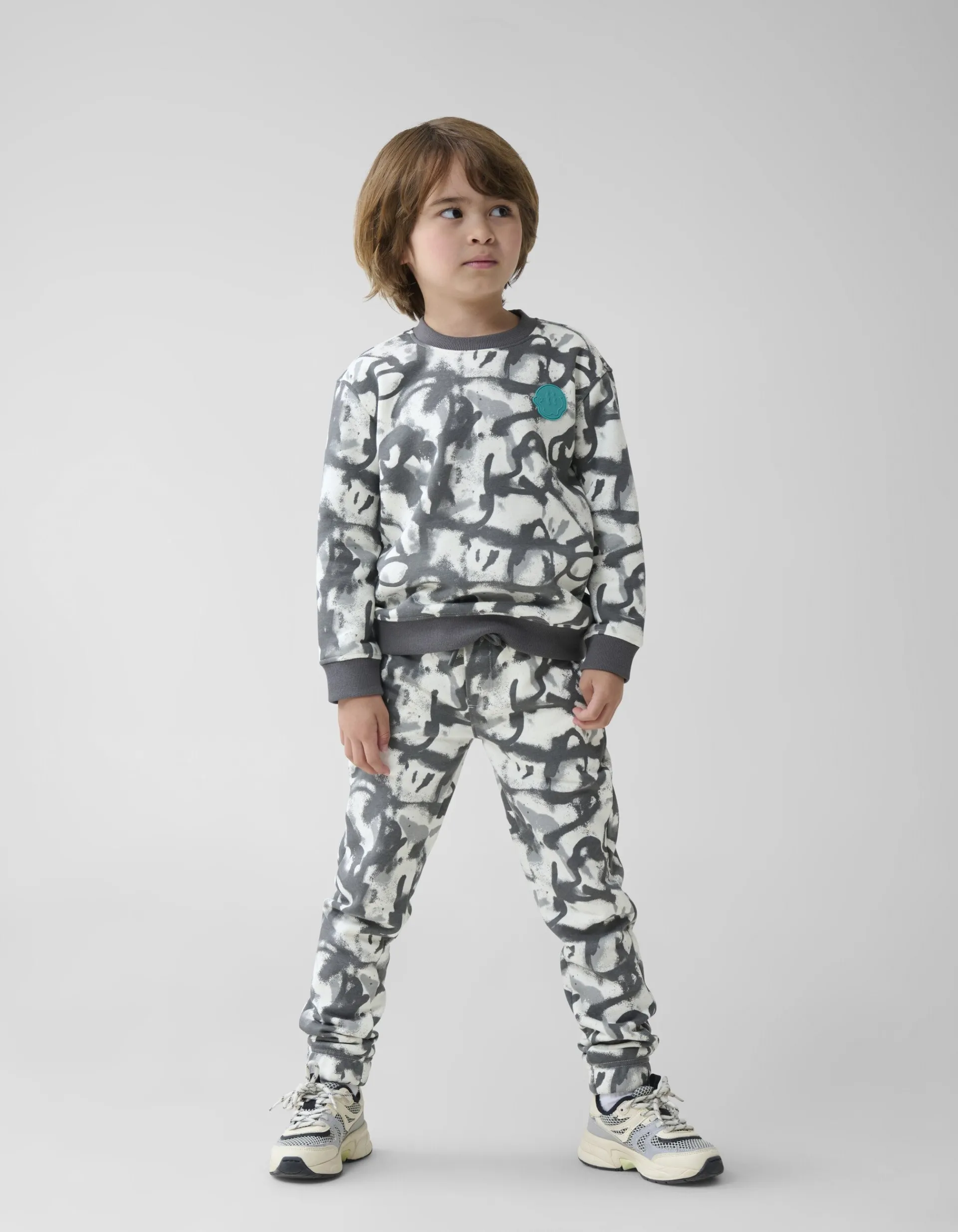 Shoeby Spray Broek Grijs< Broeken