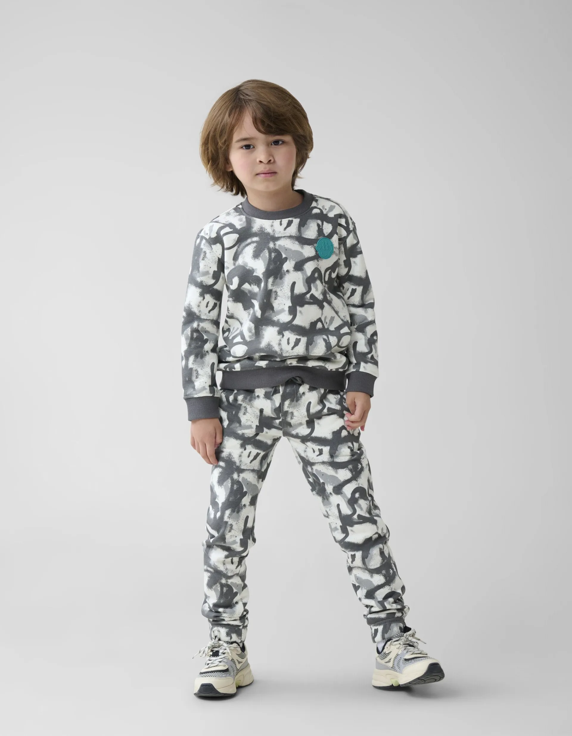 Shoeby Spray Broek Grijs< Broeken