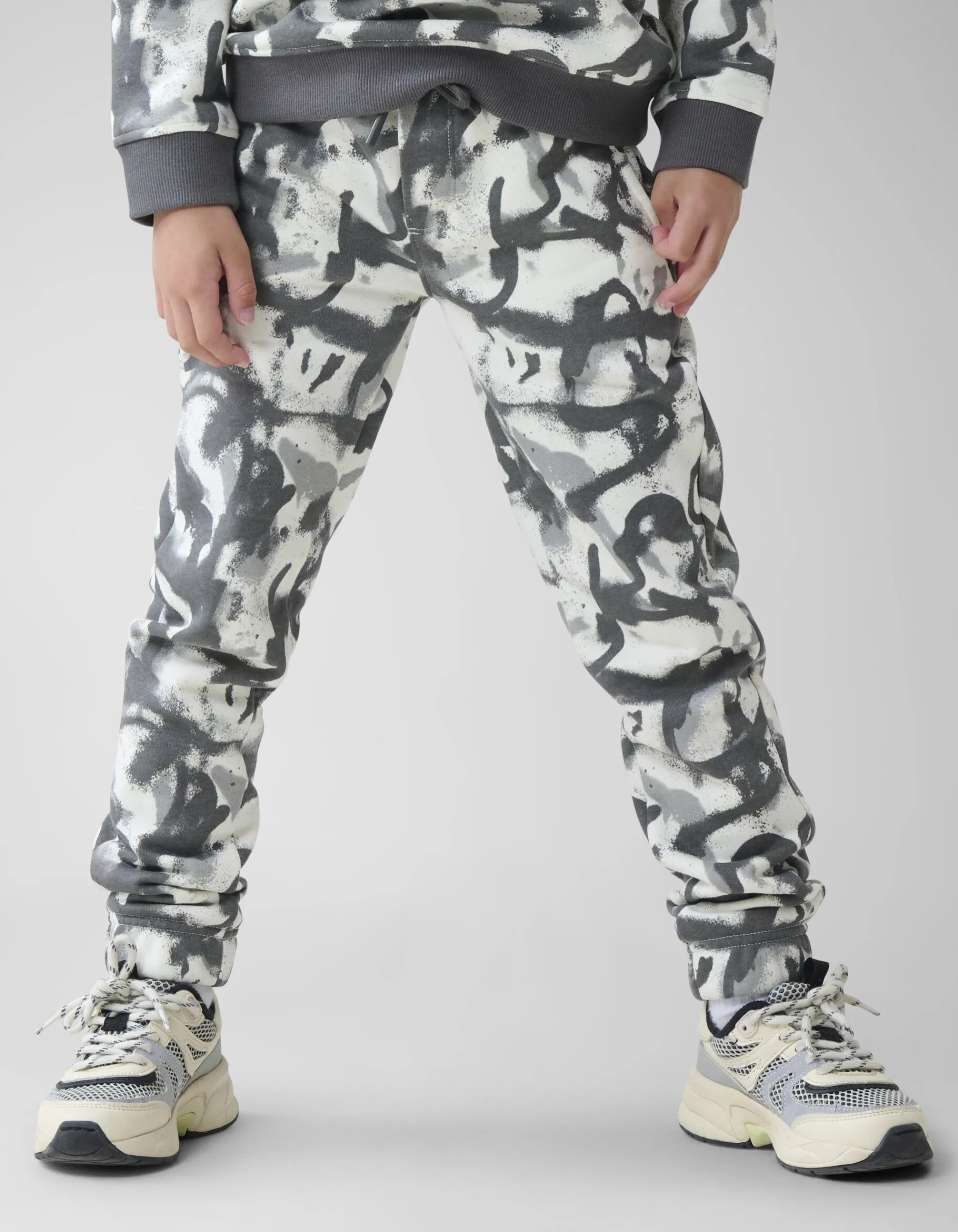 Shoeby Spray Broek Grijs< Broeken