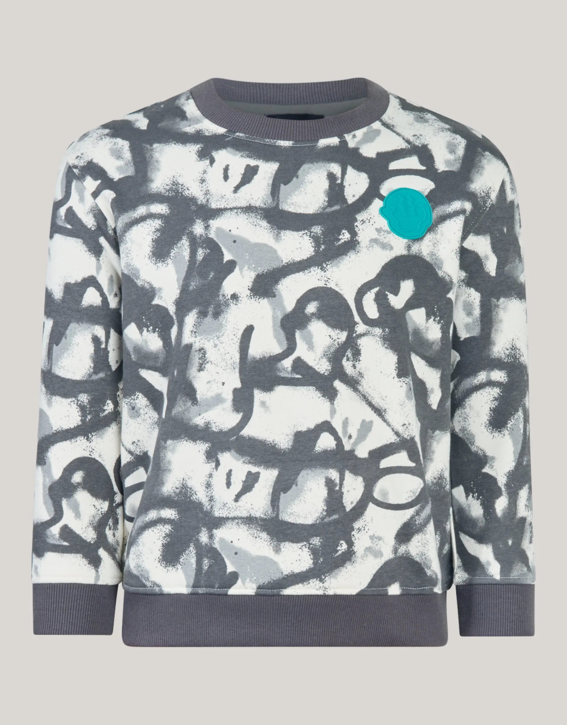 Shoeby Spray Sweater Grijs< Gebreide Truien|Sweaters