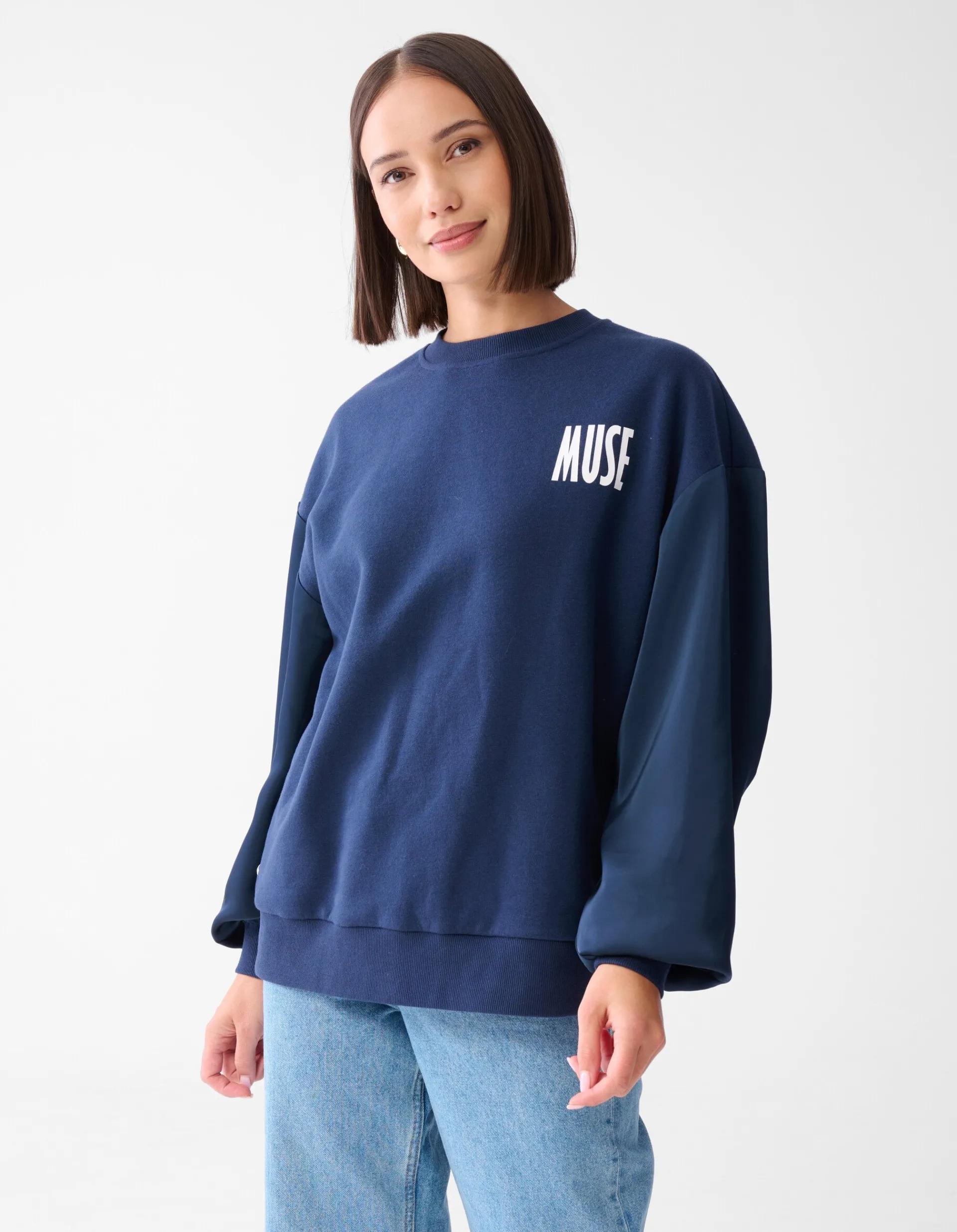 Shoeby Star Sweater Donkerblauw<DAMES Truien En Sweaters