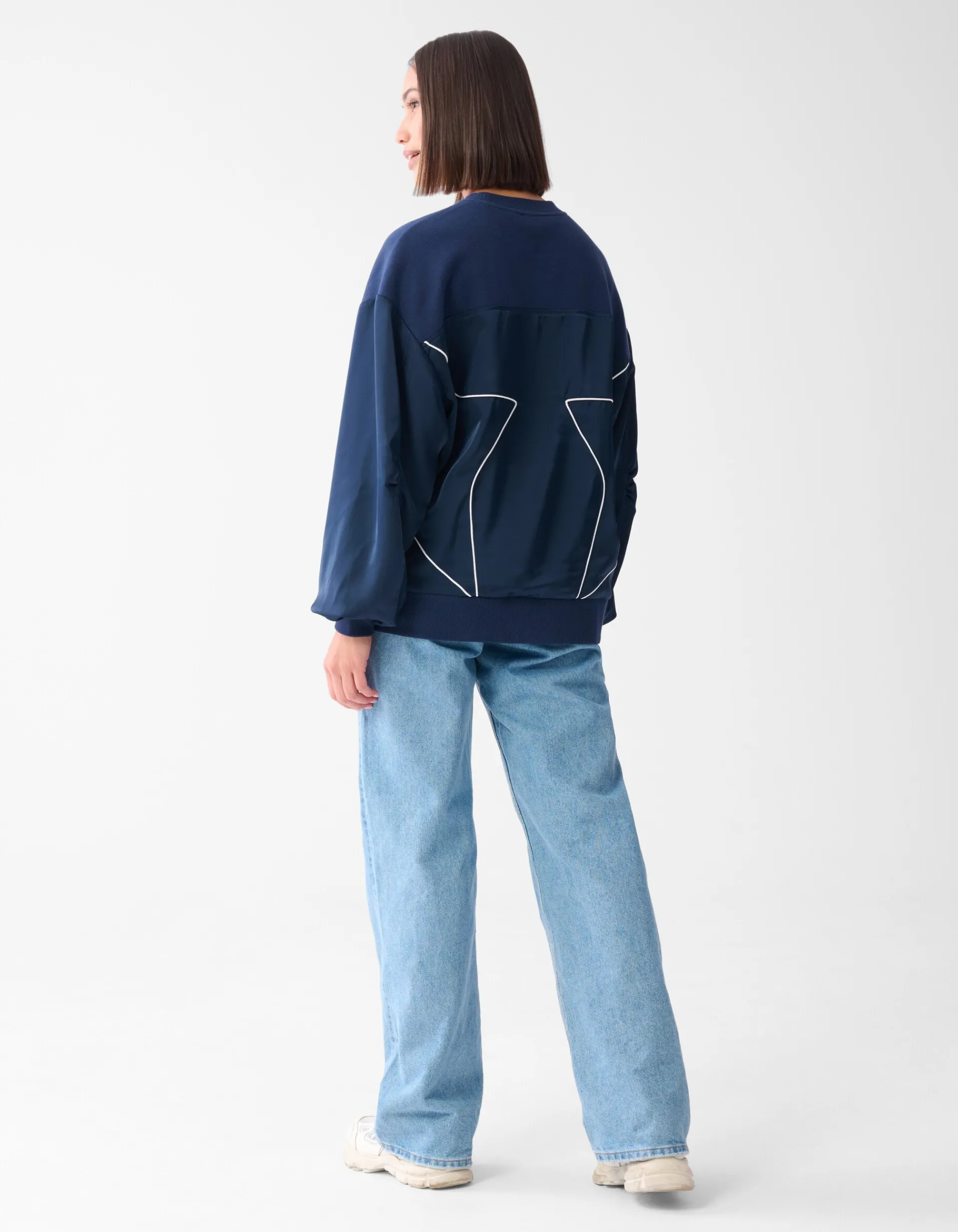 Shoeby Star Sweater Donkerblauw<DAMES Truien En Sweaters