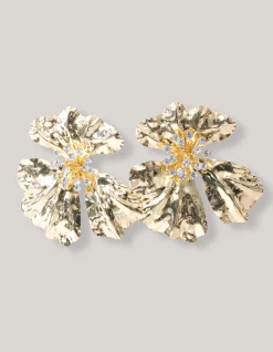 Shoeby Statement Flower Oorbellen Goud<DAMES Sieraden