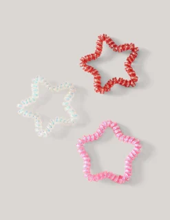 Shoeby Sterren Haarelastiekjes Multicolor< Haaraccessoires