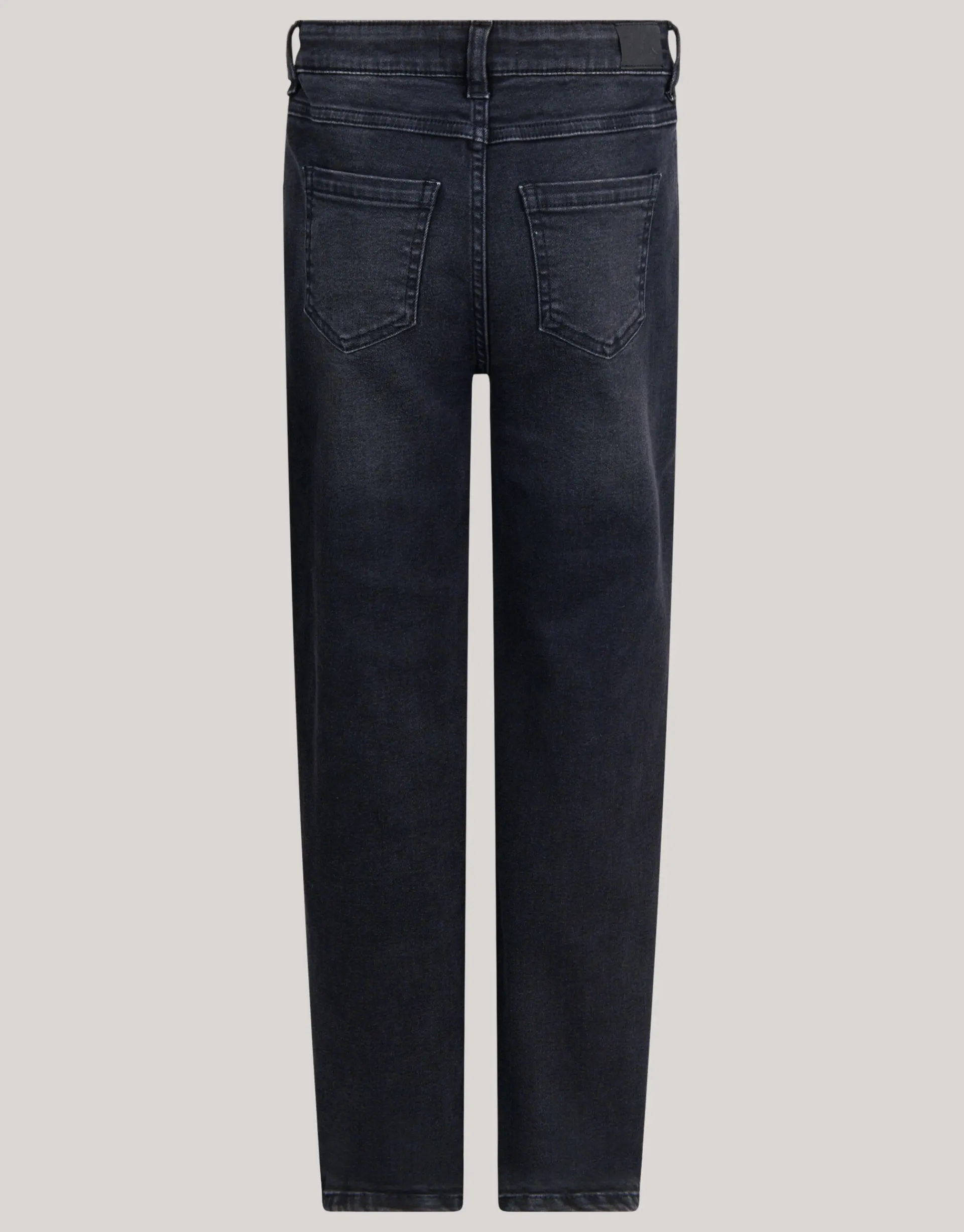 Shoeby Straight Fit Heart Jeans Donkergrijs< Jeans