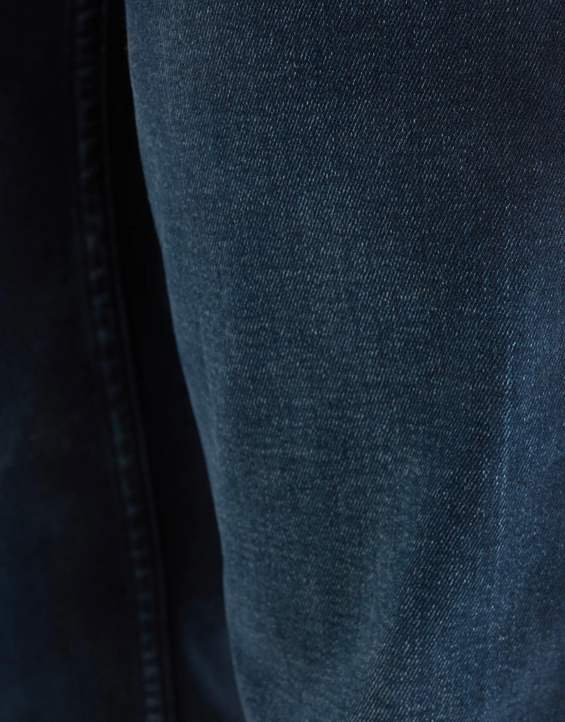 Shoeby Straight Fit Jeans Blauw/Zwart L34<Heren Jeans