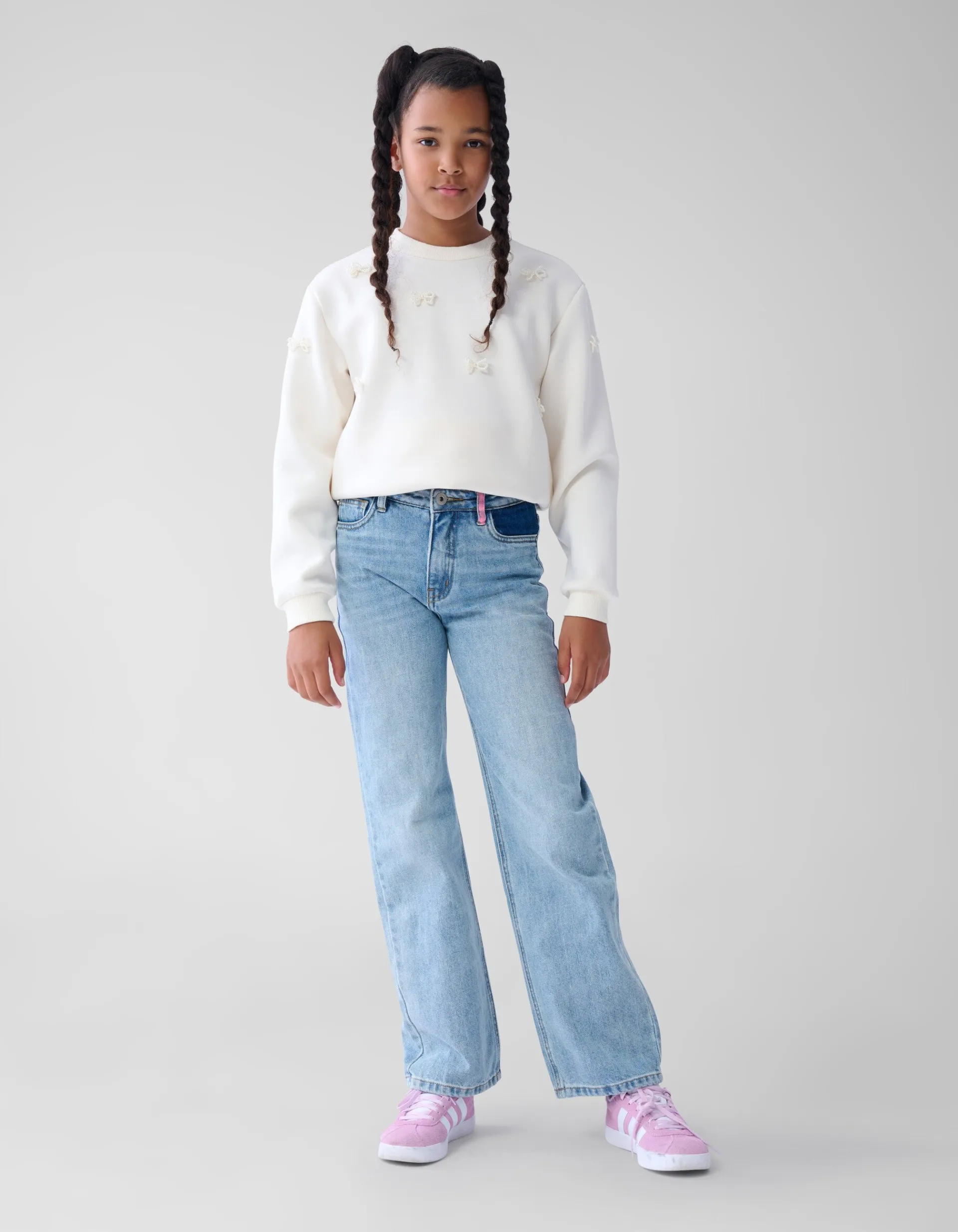 Shoeby Straight Fit Jeans Bleached< Jeans
