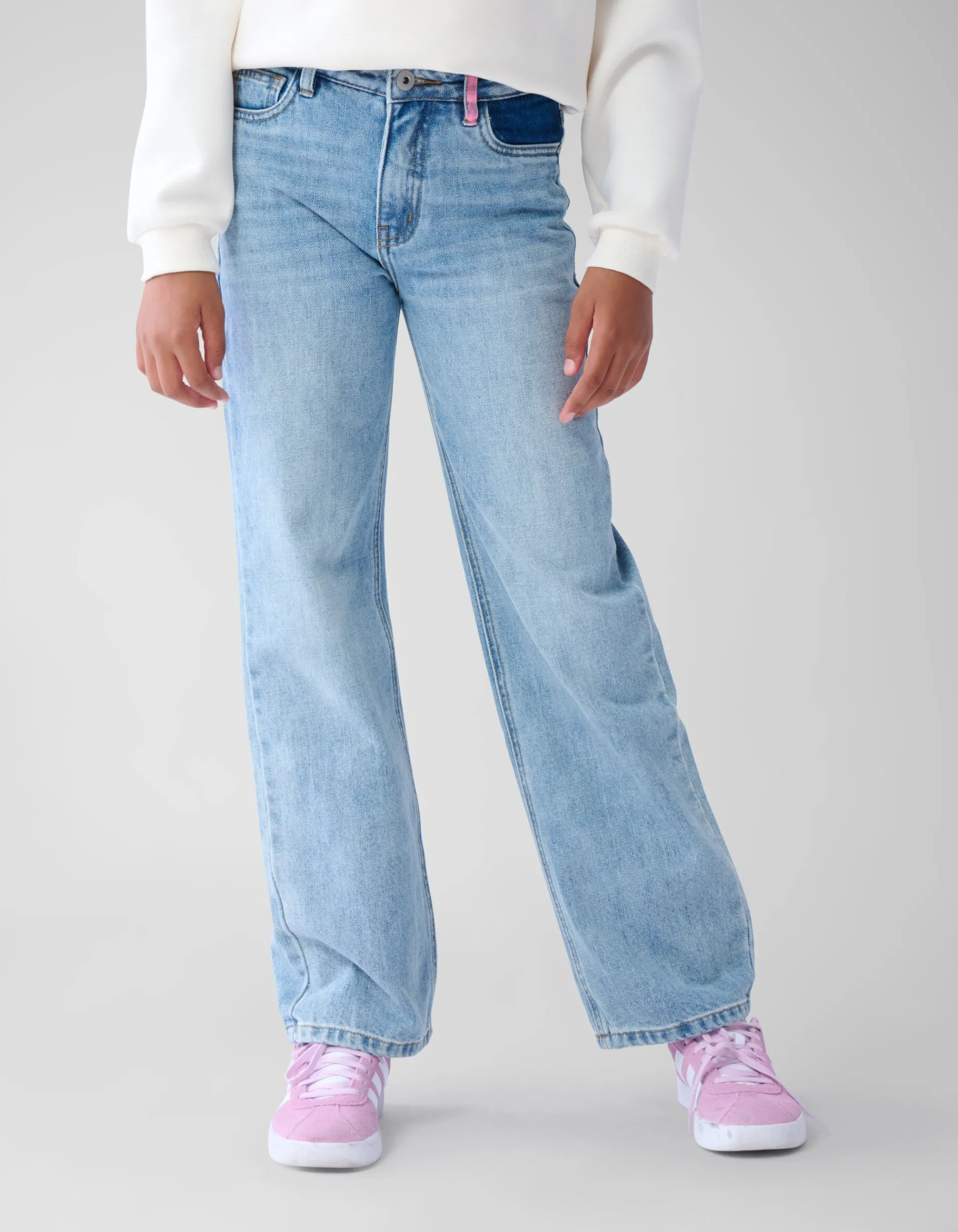 Shoeby Straight Fit Jeans Bleached< Jeans