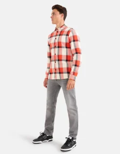 Shoeby Straight Fit Jeans Grijs L32<Heren Jeans