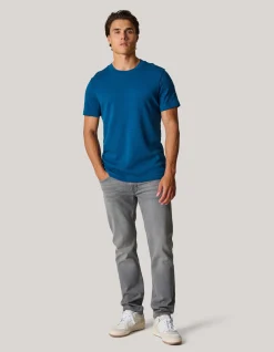 Shoeby Straight Fit Jeans Grijs L36<Heren Jeans