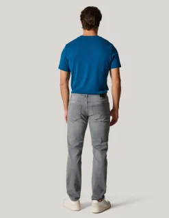 Shoeby Straight Fit Jeans Grijs L36<Heren Jeans