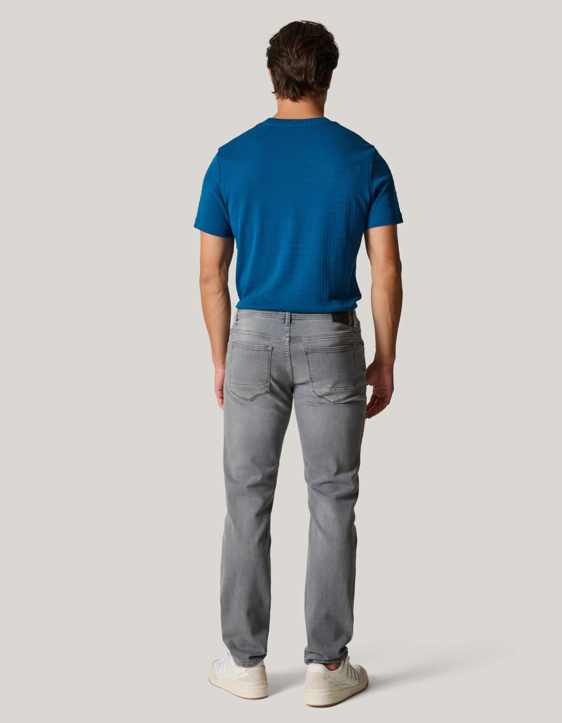 Shoeby Straight Fit Jeans Grijs L36<Heren Jeans