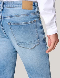 Shoeby Straight Fit Light Jeans L32<Heren Jeans