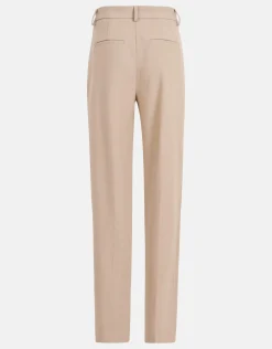 Shoeby Straight Fit Pantalon Beige<DAMES Broeken